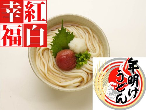 年明けうどん！